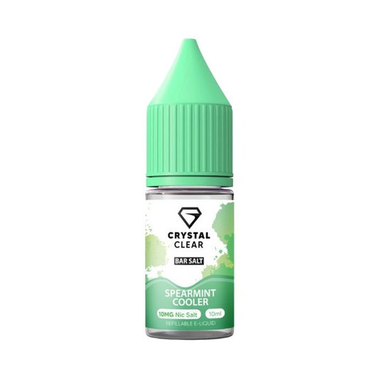 Crystal Clear Bar Salt - Nic Salt - Spearmint Cooler 