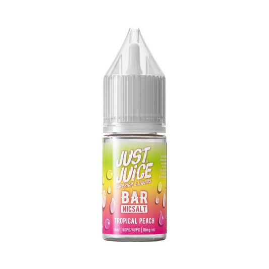 Just Juice Bar - Nic Salt - Tropical Peach 
