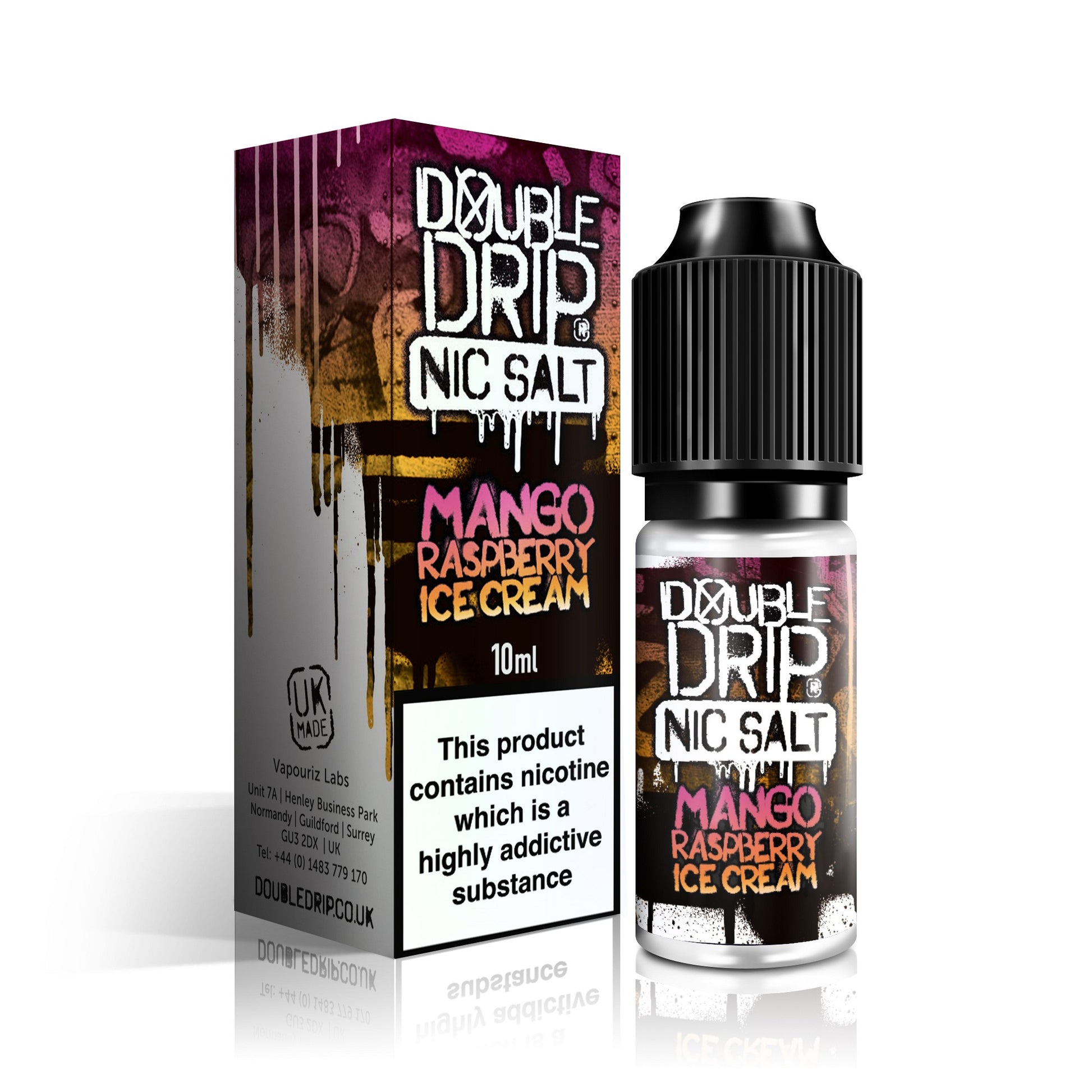 Nic Salt - Mango Raspberry Ice Cream 