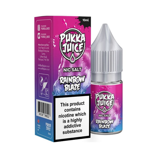 Pukka - Nic Salt - Rainbow Blaze 
