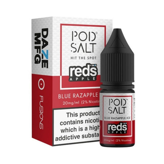 Pod Salt Fusion - Nic Salt - Blue Razapple Ice 