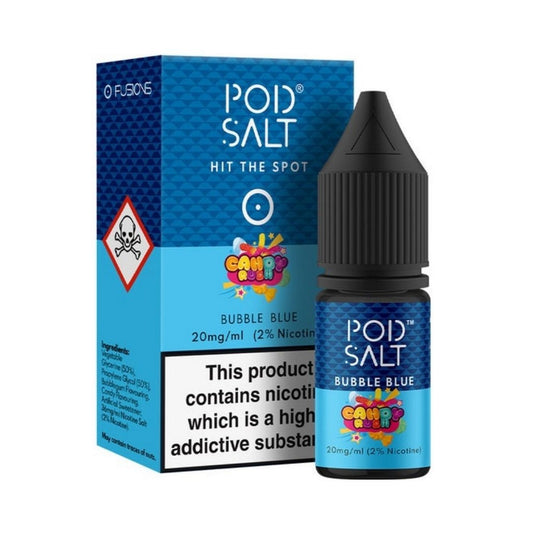 Pod Salt Fusion - Nic Salt - Bubble Blue 