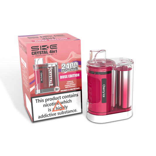 SKE CRYSTAL 4in1 2400 Pre Filled Pod Kit - 