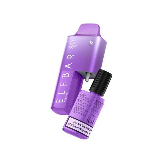 Elf Bar AF5000 Rechargeable Pod Kit - Grape 