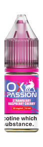 Ox Passion - Nic Salt - Strawberry Raspberry Cherry 