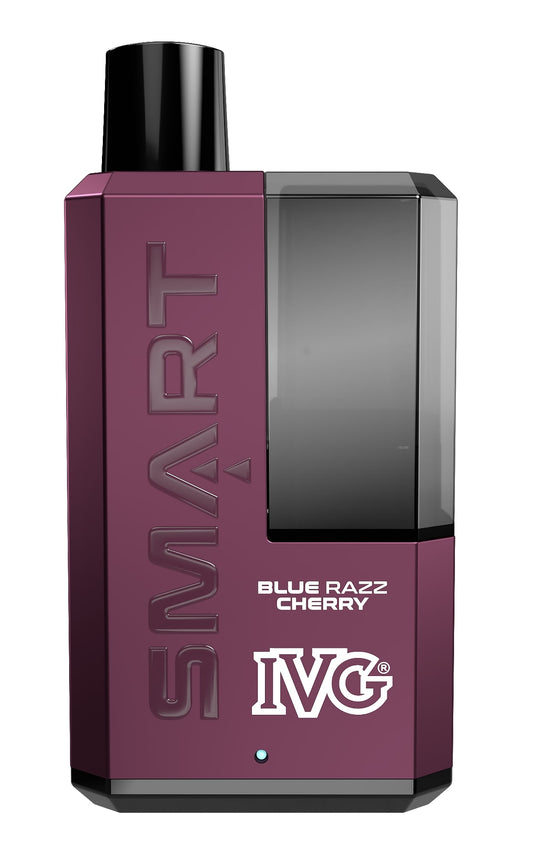IVG Smart 5500 Disposable Pod Kit - Blue Razz Cherry 