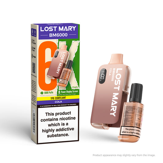 Lost Mary BM6000 Rechargeable Pod Kit - Cola 