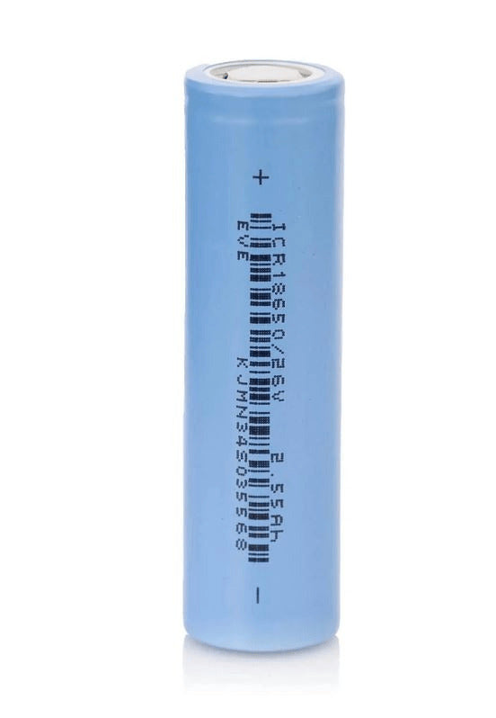 Eve 26V - 18650 Battery - 2600mAh - 75A - Max 20W Single  Max 40W Dual
