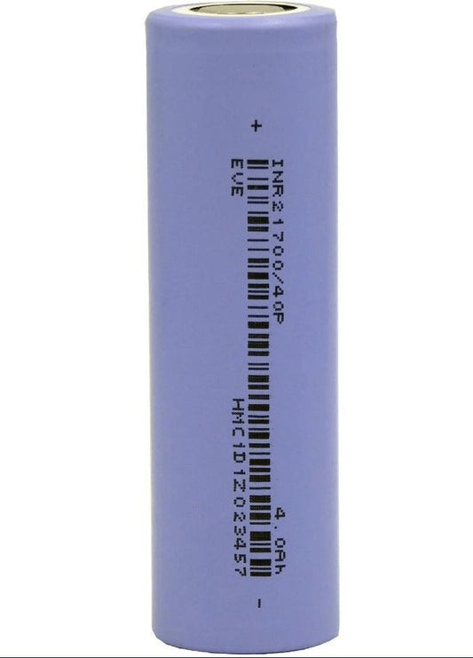 Eve 40P - 21700 Battery - 4000mAh - 50A - Max 135W Single  Max 170W Dual