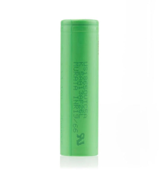 Murata VTC5A - 18650 Battery - 2600mAh - 25A - Max 68W Single  Max 136W Dual