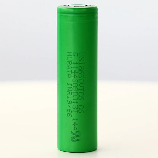 Murata VTC6 - 18650 Battery - 3000mAh - 15A - Max 40W Single  Max 80W Dual