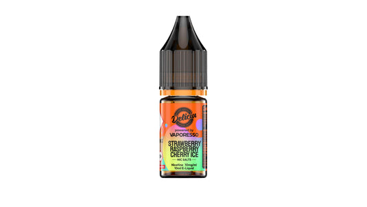 Vaporesso Deliciu V2 - Nic Salt - Strawberry Raspberry Cherry Ice 