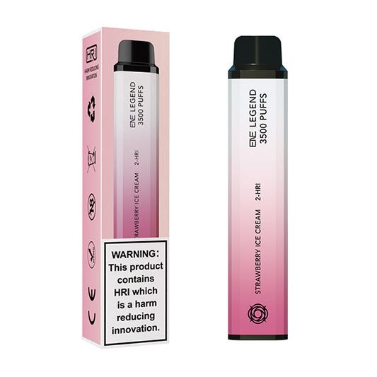 Elux EnE Legend 3500 Disposable Pod Kit - Strawberry Ice Cream 2-HRI 