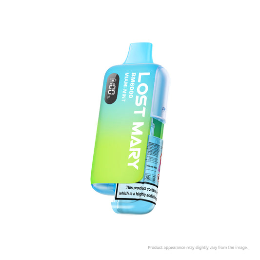 Lost Mary BM6000 Rechargeable Pod Kit - Miami Mint 