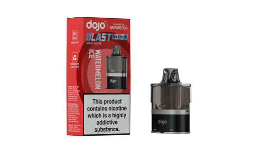DOJO BLAST 6000 Pod & Refill Powered by Vaporesso - Watermelon Ice 