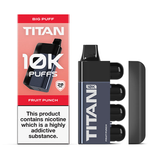Titan Disposable 10K Pod Kit - Fruit Punch 