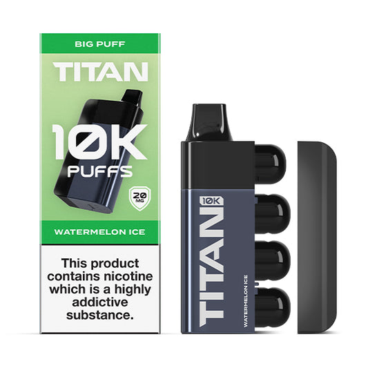 Titan Disposable 10K Pod Kit - Watermelon Ice 