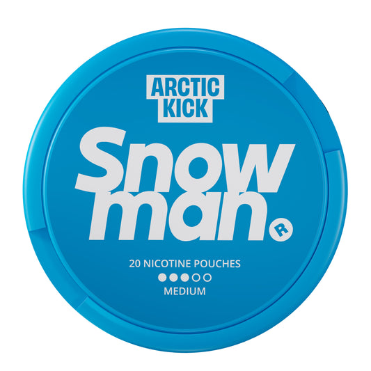 Snowman Nicotine Pouch - Arctic Kick 