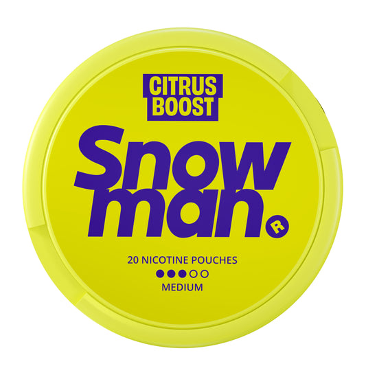 Snowman Nicotine Pouch - Citrus Boost 