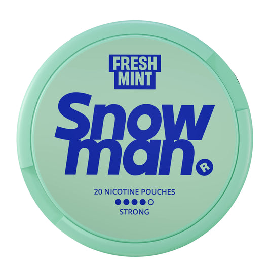 Snowman Nicotine Pouch - Fresh Mint 