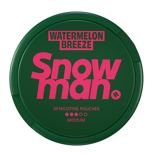 Snowman Nicotine Pouch - Watermelon 