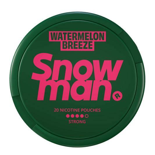 Snowman Nicotine Pouch - Watermelon 