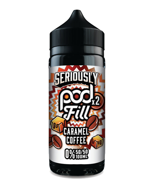 Seriously Pod Fill 2 - 100ml - Caramel Coffee
