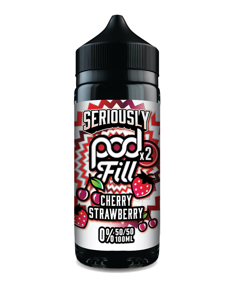 Seriously Pod Fill 2 - 100ml - Cherry Strawberry