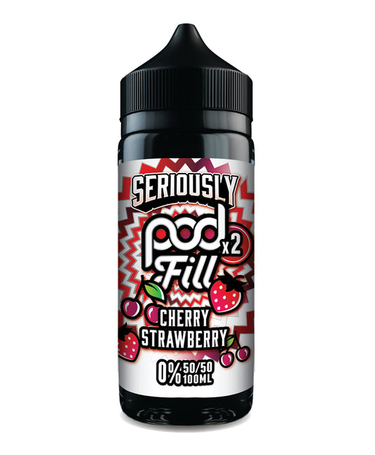 Seriously Pod Fill 2 - 100ml - Cherry Strawberry