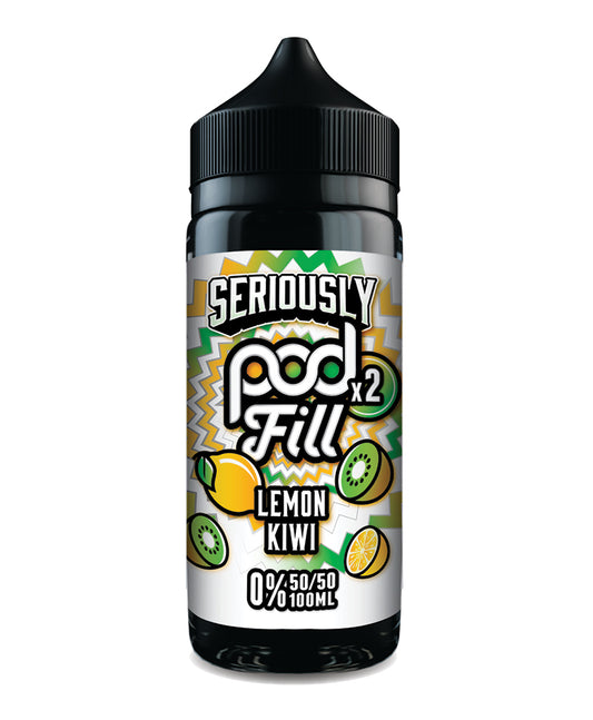 Seriously Pod Fill 2 - 100ml - Lemon Kiwi