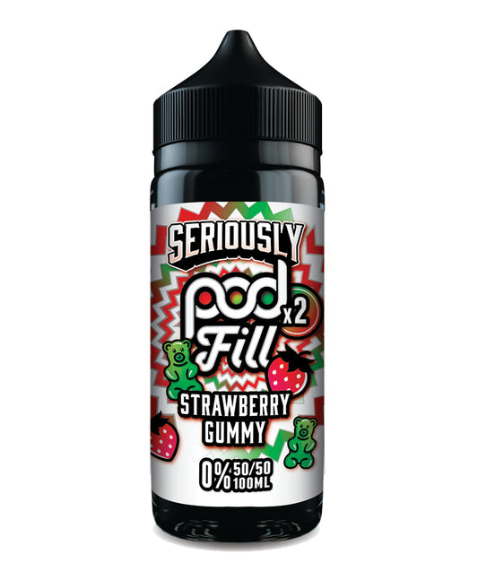 Seriously Pod Fill 2 - 100ml - Strawberry Gummy