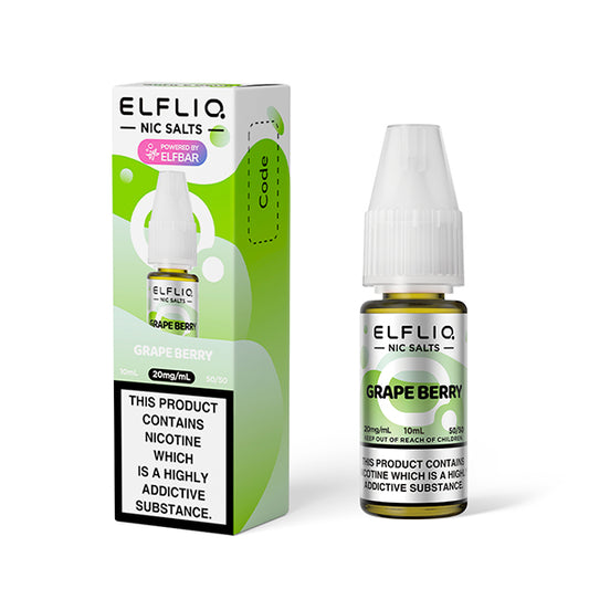 Elf Bar ELFLIQ - Nic Salt - Grape Berry 