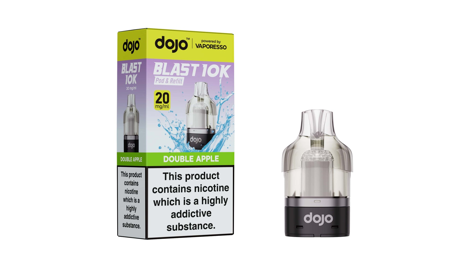 DOJO BLAST 10K Pod  Refill Powered by Vaporesso 
