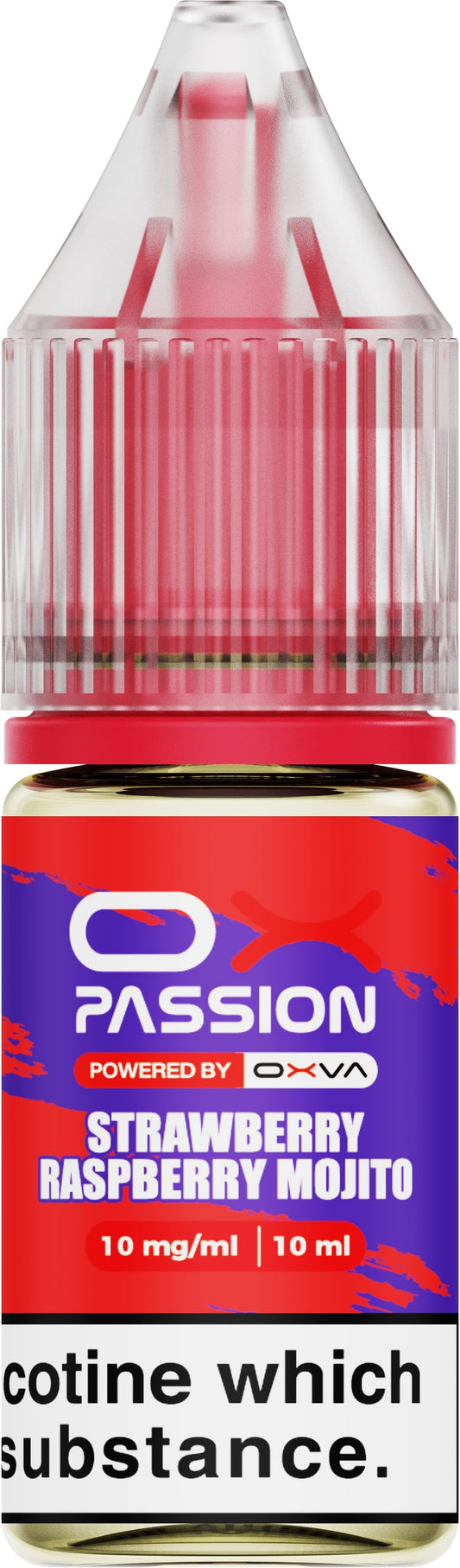 Ox Passion - Nic Salt - Strawberry Raspberry Mojito 