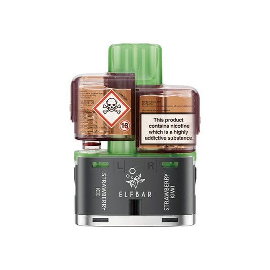 Elf Bar Dual 10K Pod & Refill - Strawberry Edition 