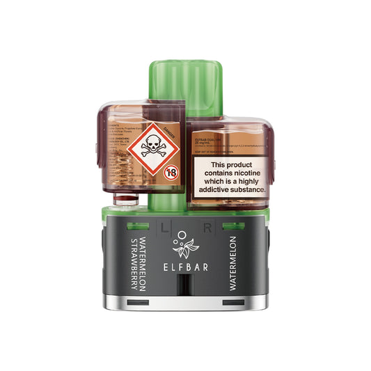 Elf Bar Dual 10K Pod & Refill - Watermelon Edition 