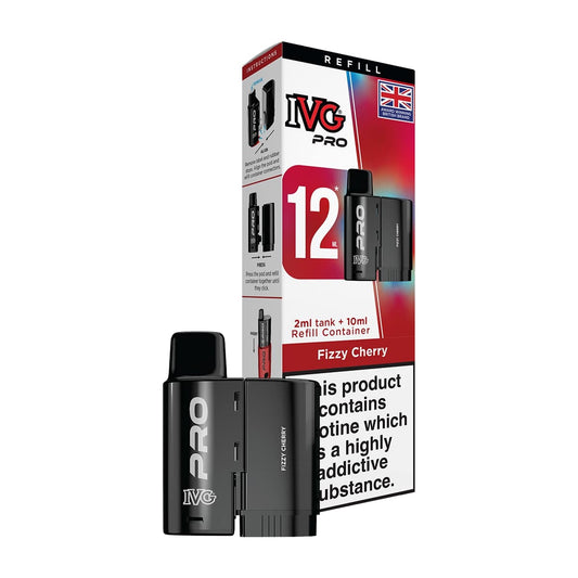 IVG Pro 12 Pod & Refill - Fizzy Cherry 