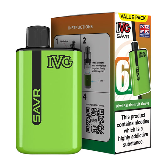 IVG Savr Pod Kit - Kiwi Passion Fruit Guava 