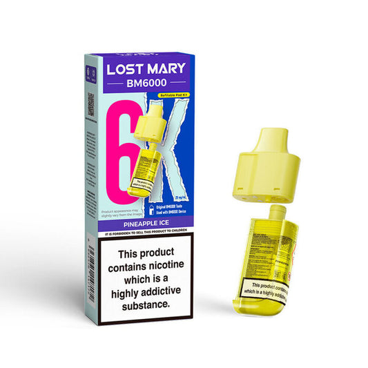 Lost Mary BM6000 Pod & Refill - Pineapple Ice 