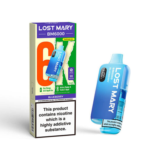 Lost Mary BM6000 Pre Filled Pod Kit - Blueberry 