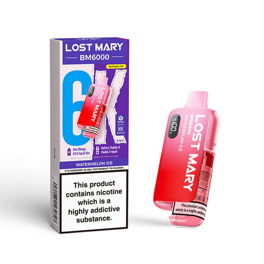 Lost Mary BM6000 Pre Filled Pod Kit - Watermelon Ice 