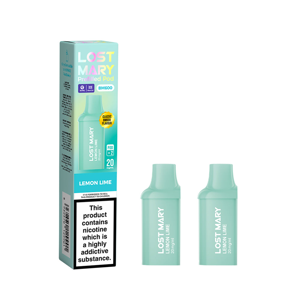 Lost Mary BM600 Pre Filled Pod - 2 Pack 