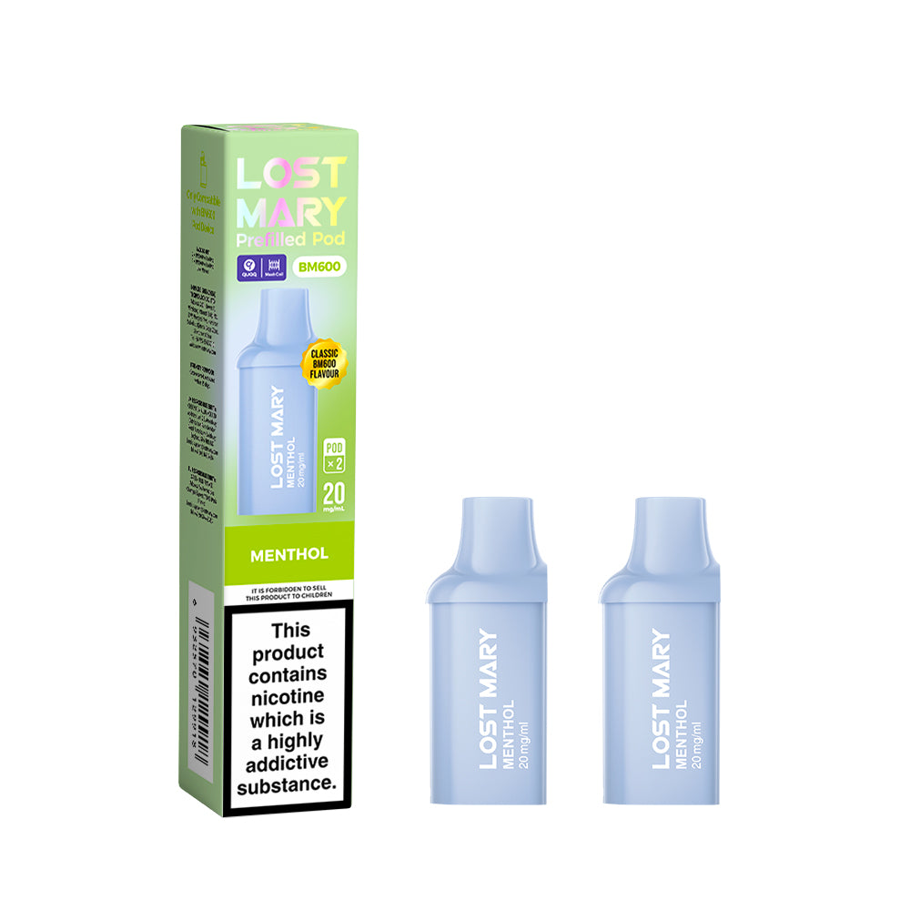 Lost Mary BM600 Pre Filled Pod - 2 Pack 