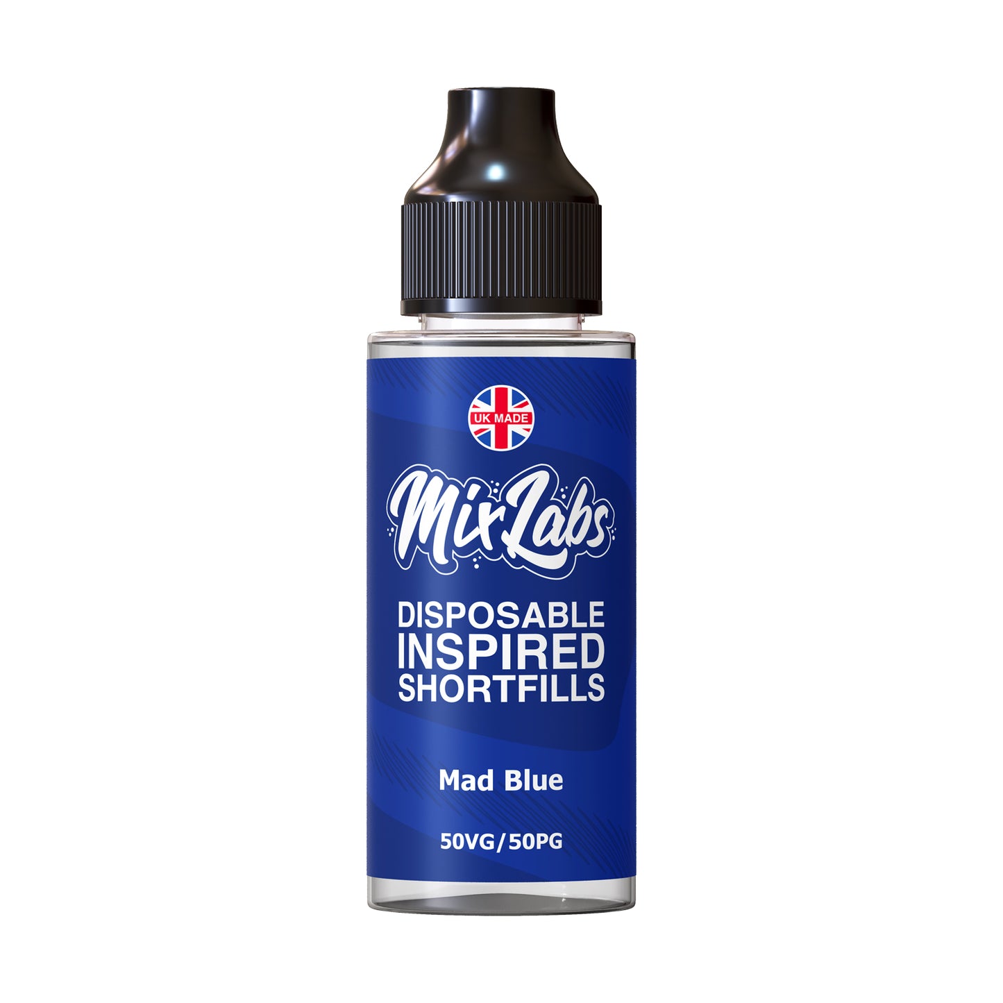 100ml Shortfill Mad Blue 