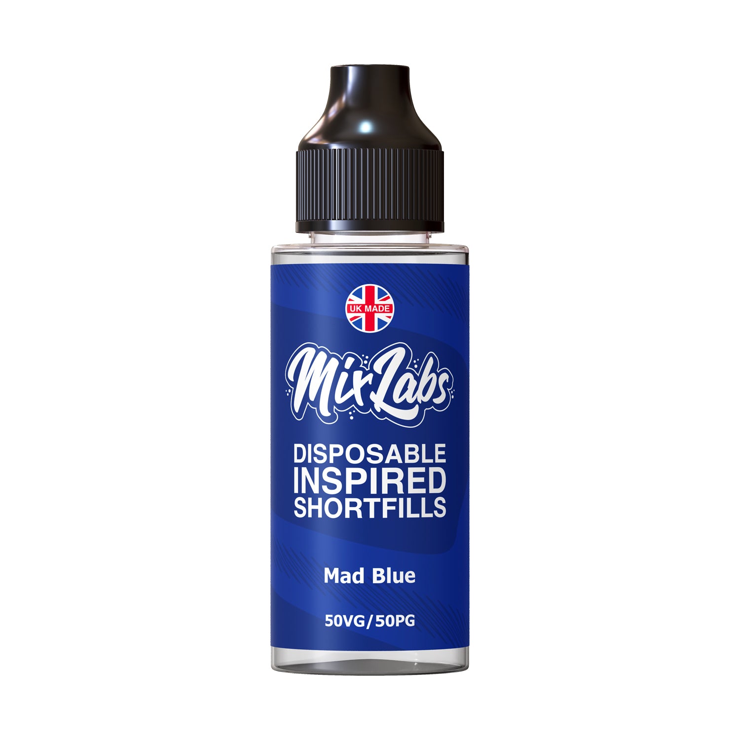 100ml Shortfill Mad Blue 